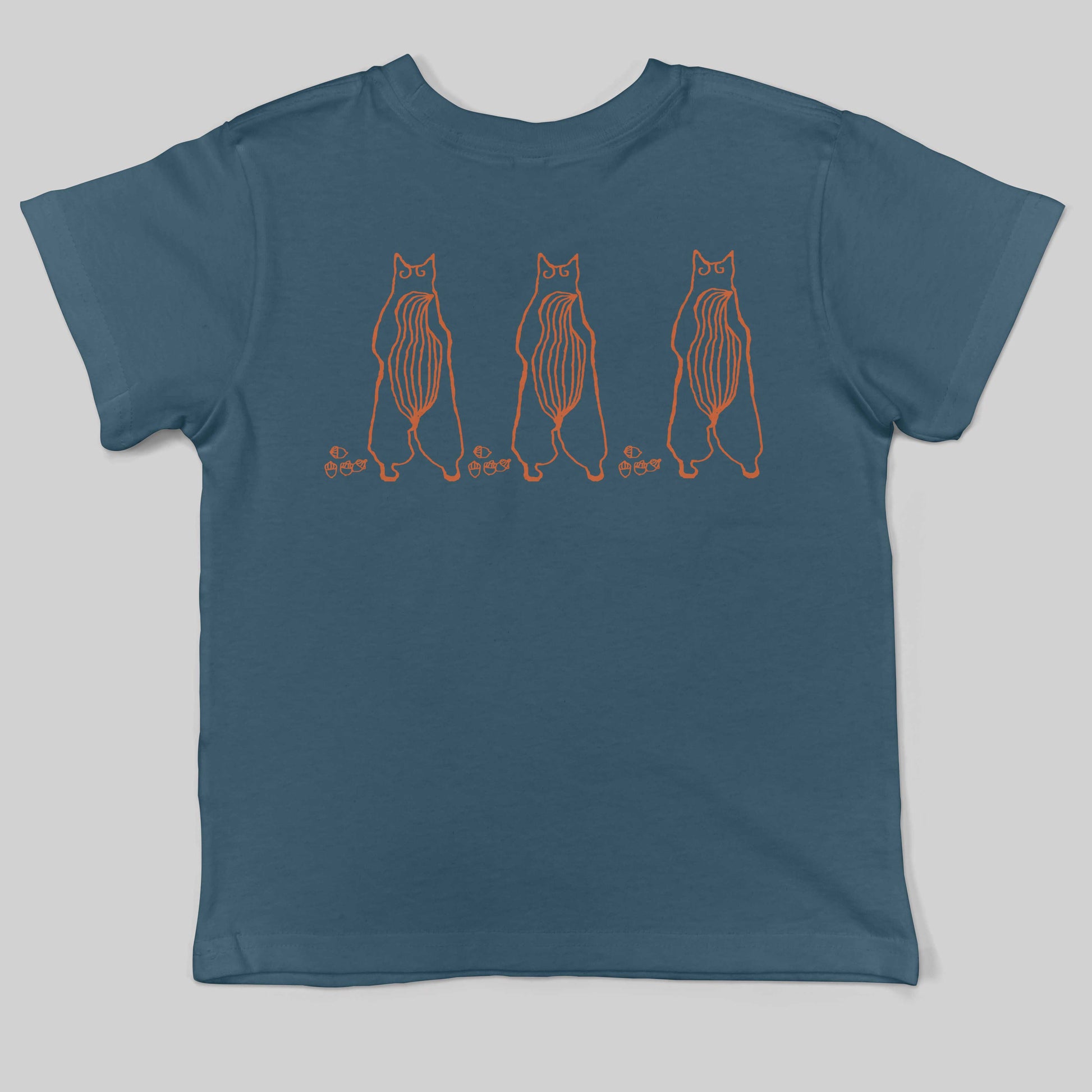 Cute Dancing Squirrels With Nuts Toddler Shirt-