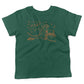 RAWR Dinosaur Toddler Shirt-Kelly Green-2T