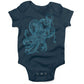 Octopus Underbelly Infant Bodysuit or Raglan Tee-Organic Pacific Blue-3-6 months