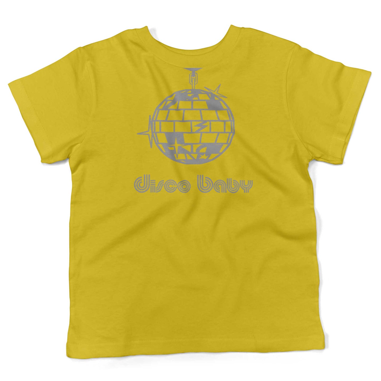 Disco Baby Toddler Shirt-Sunshine Yellow-2T