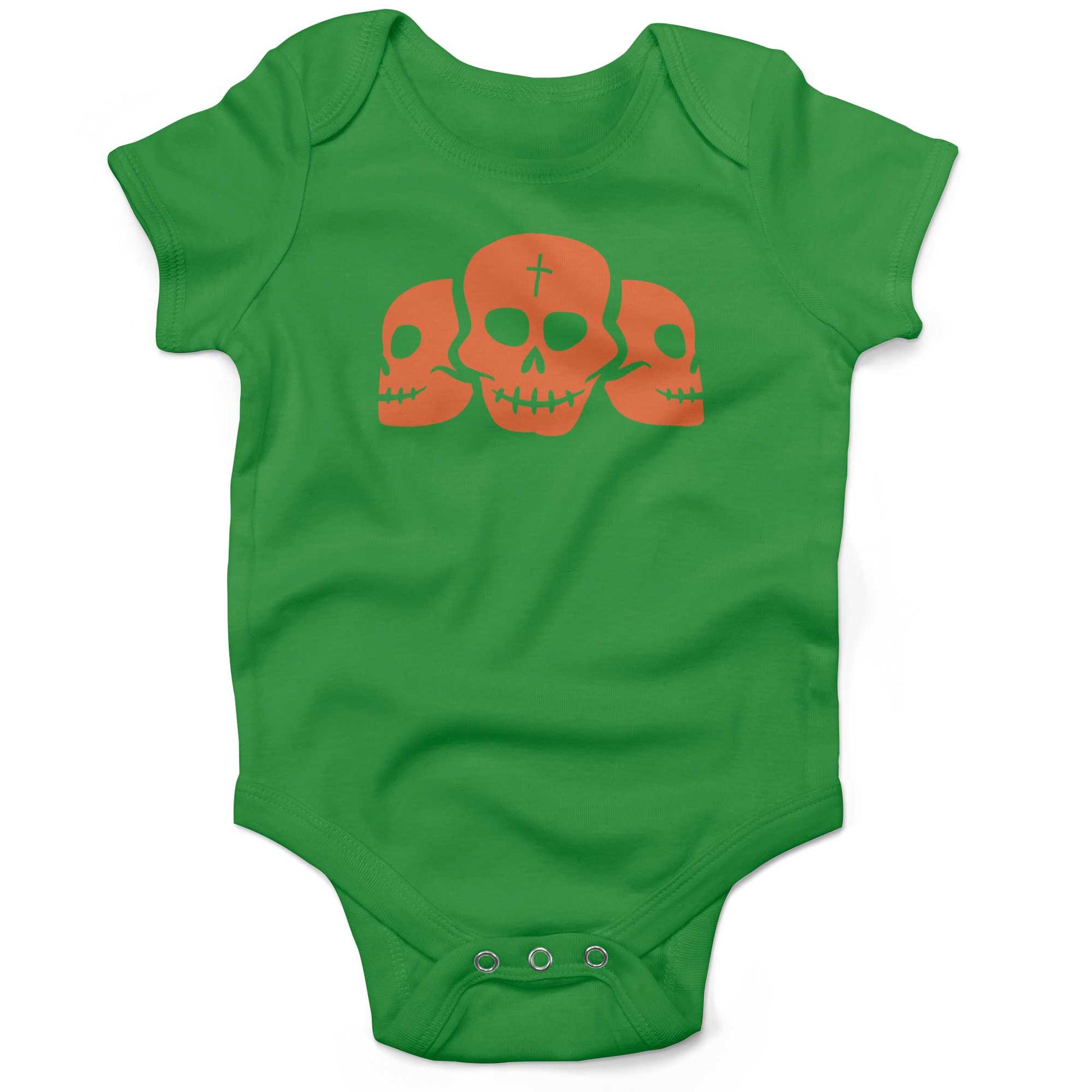 Day Of The Dead Skulls Infant Bodysuit or Raglan Baby Tee-