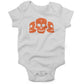 Day Of The Dead Skulls Infant Bodysuit or Raglan Baby Tee-White-3-6 months