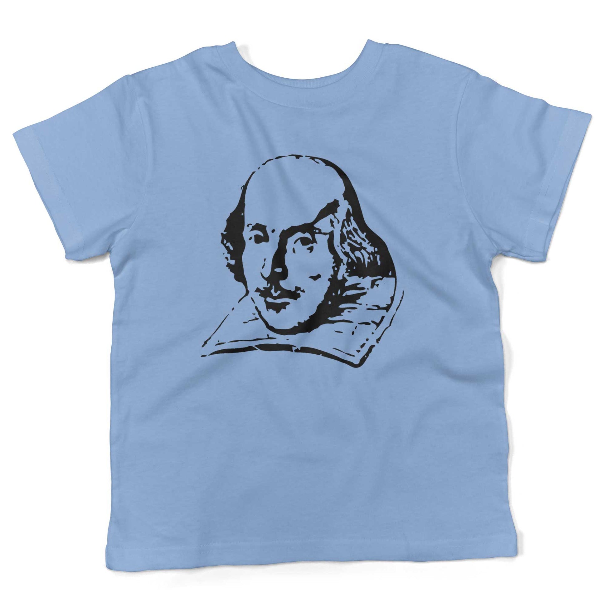 Shakespeare Toddler Shirt-Organic Baby Blue-2T