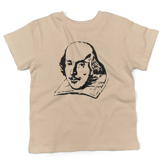Shakespeare Toddler Shirt-Organic Natural-2T