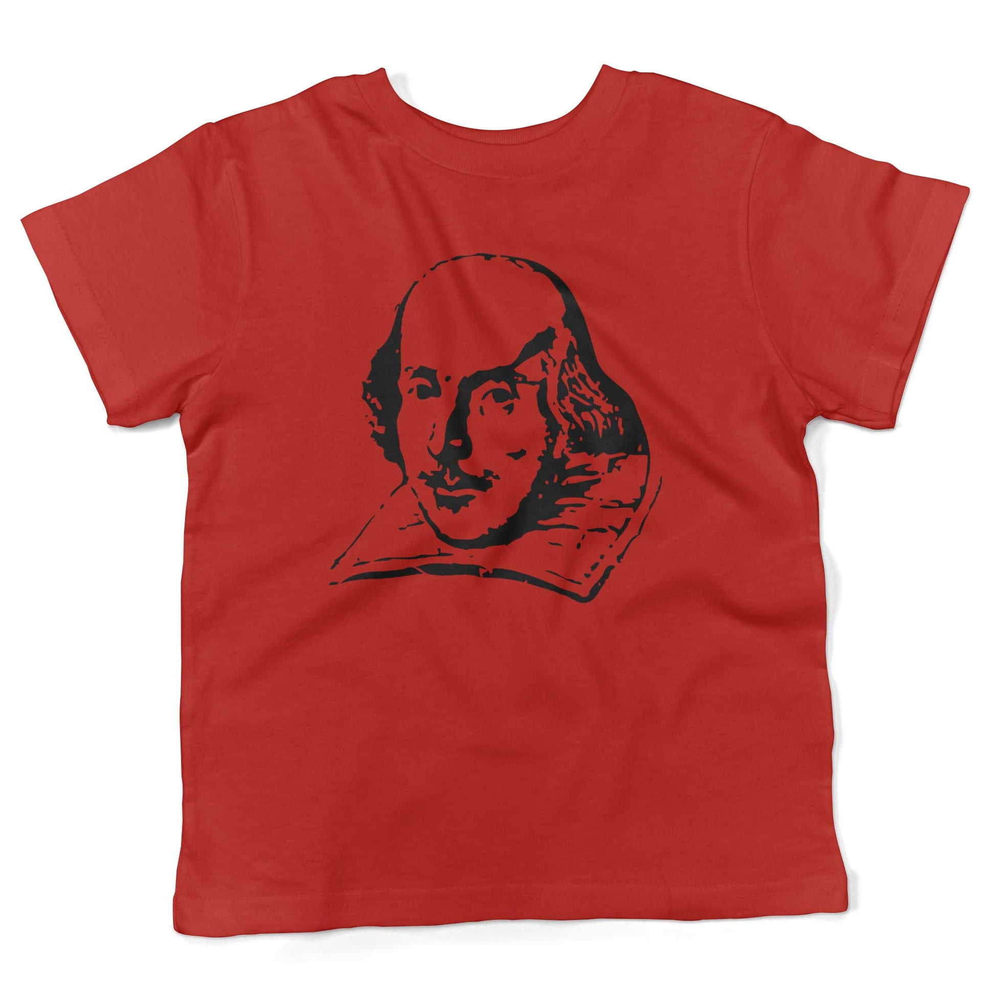 Shakespeare Toddler Shirt-Red-2T