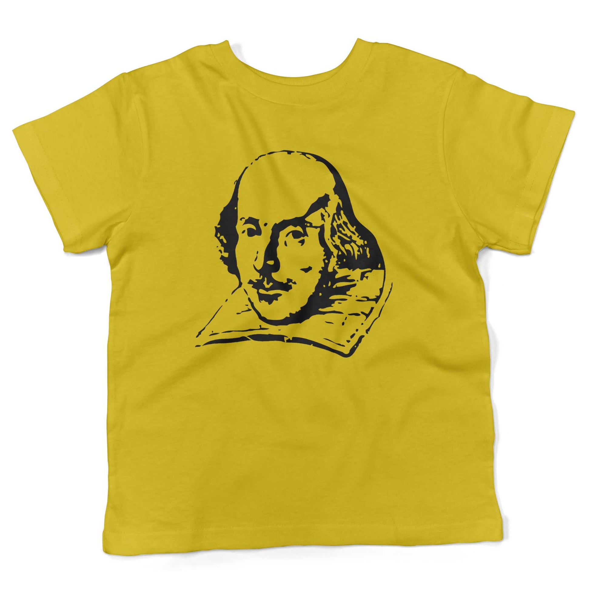Shakespeare Toddler Shirt-Sunshine Yellow-2T