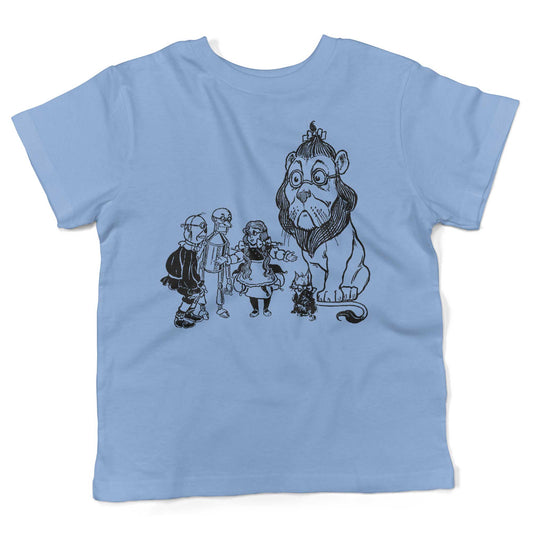 Wizard Of Oz Toddler Shirt-Organic Baby Blue-2T