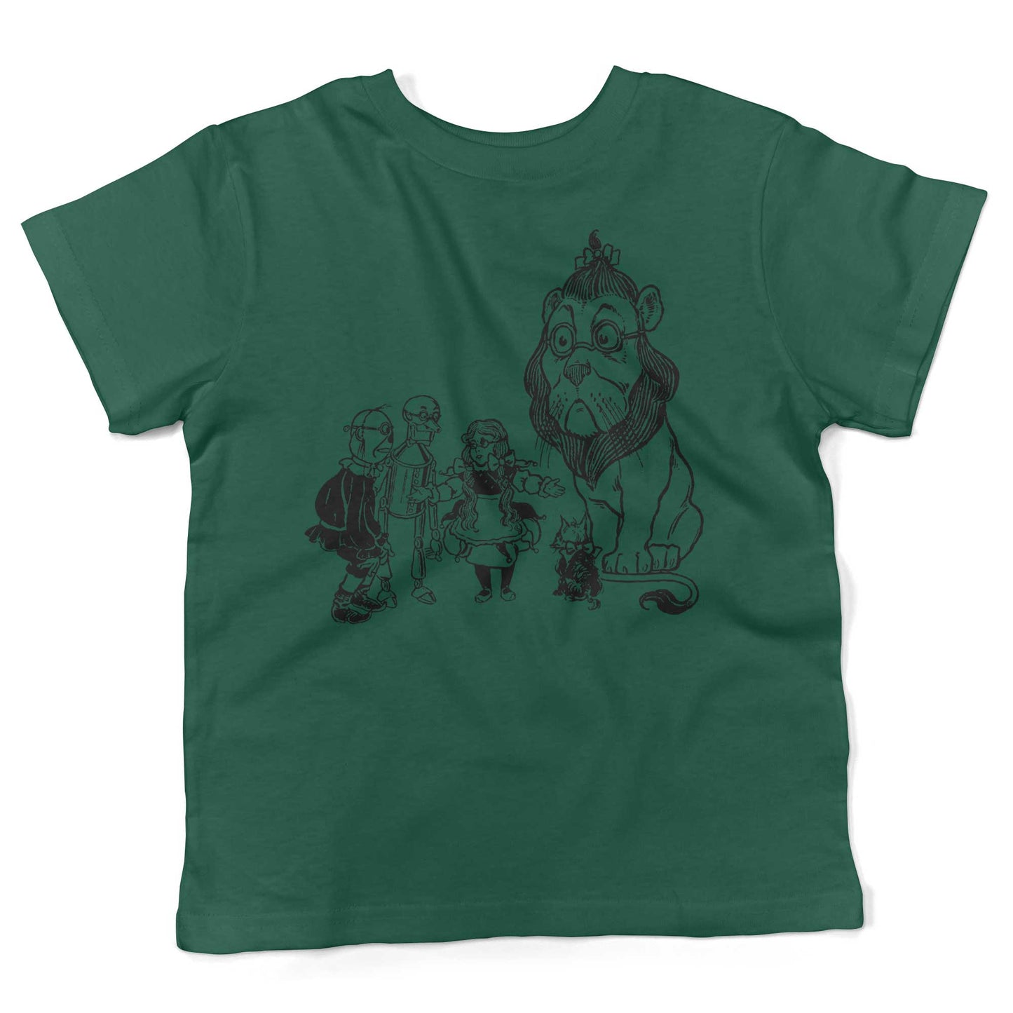 Wizard Of Oz Toddler Shirt-Kelly Green-2T