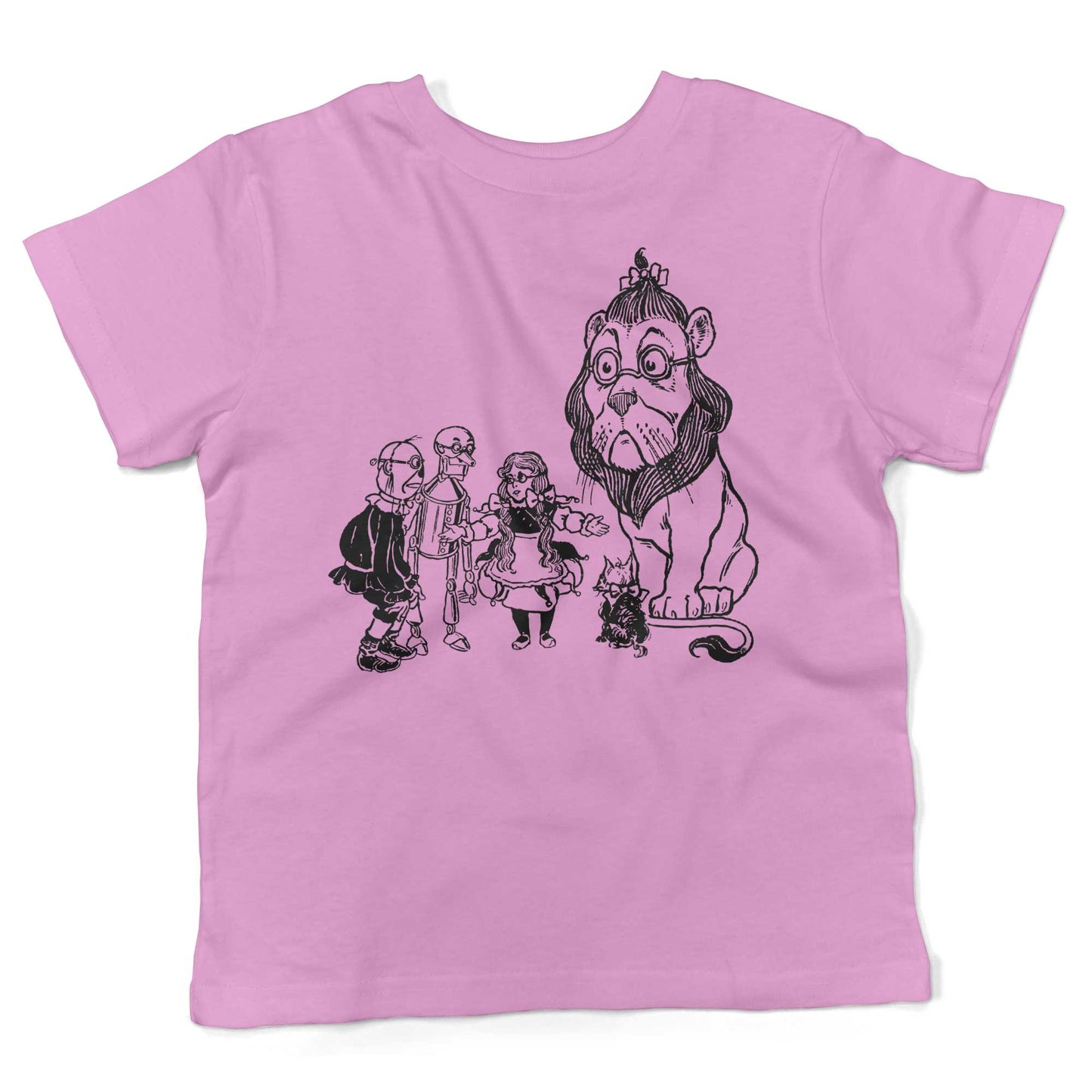 Wizard Of Oz Toddler Shirt-Organic Pink-2T