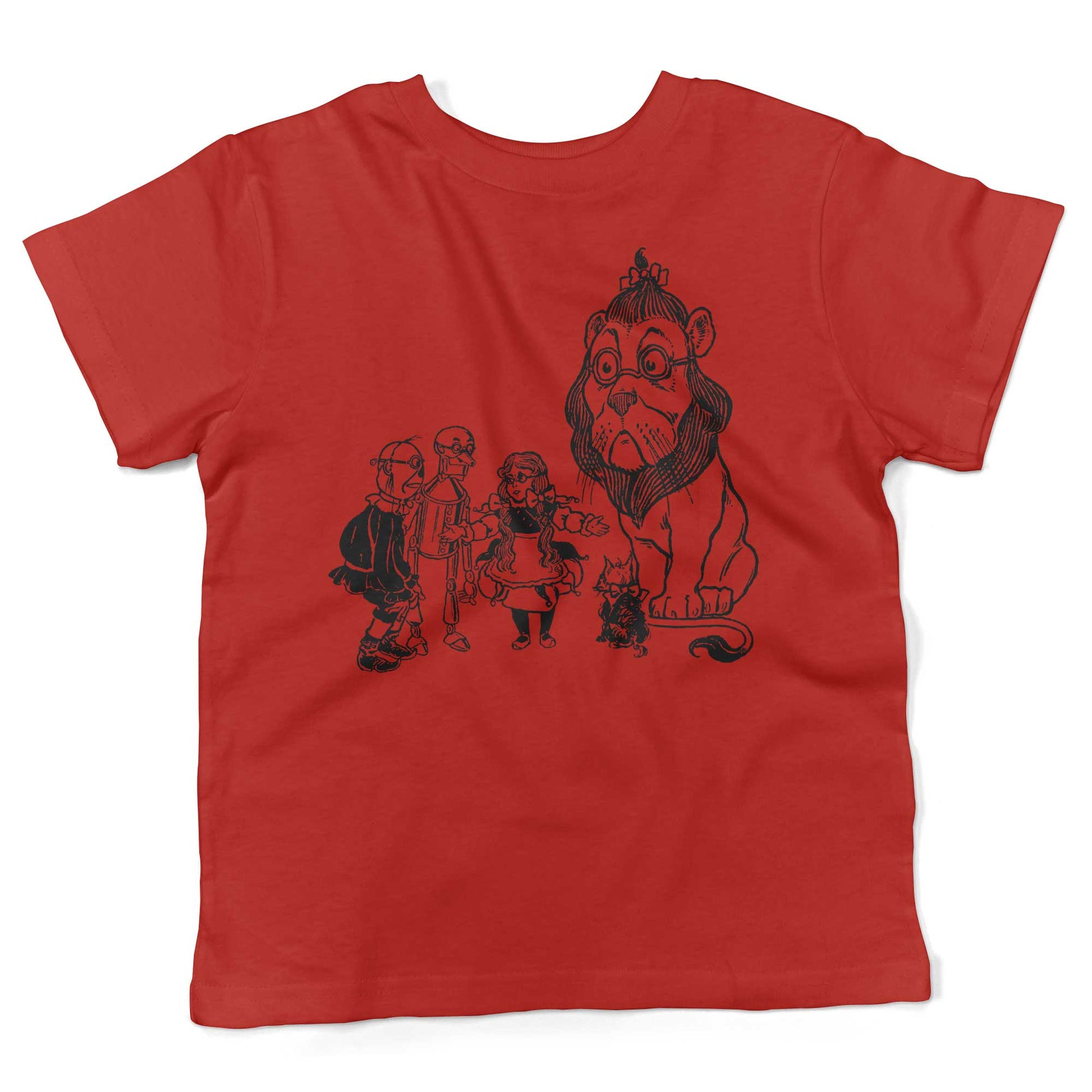Wizard Of Oz Toddler Shirt-Red-2T