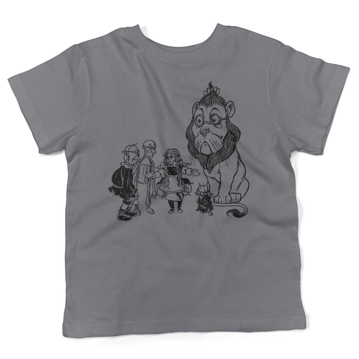 Wizard Of Oz Toddler Shirt-Slate-2T