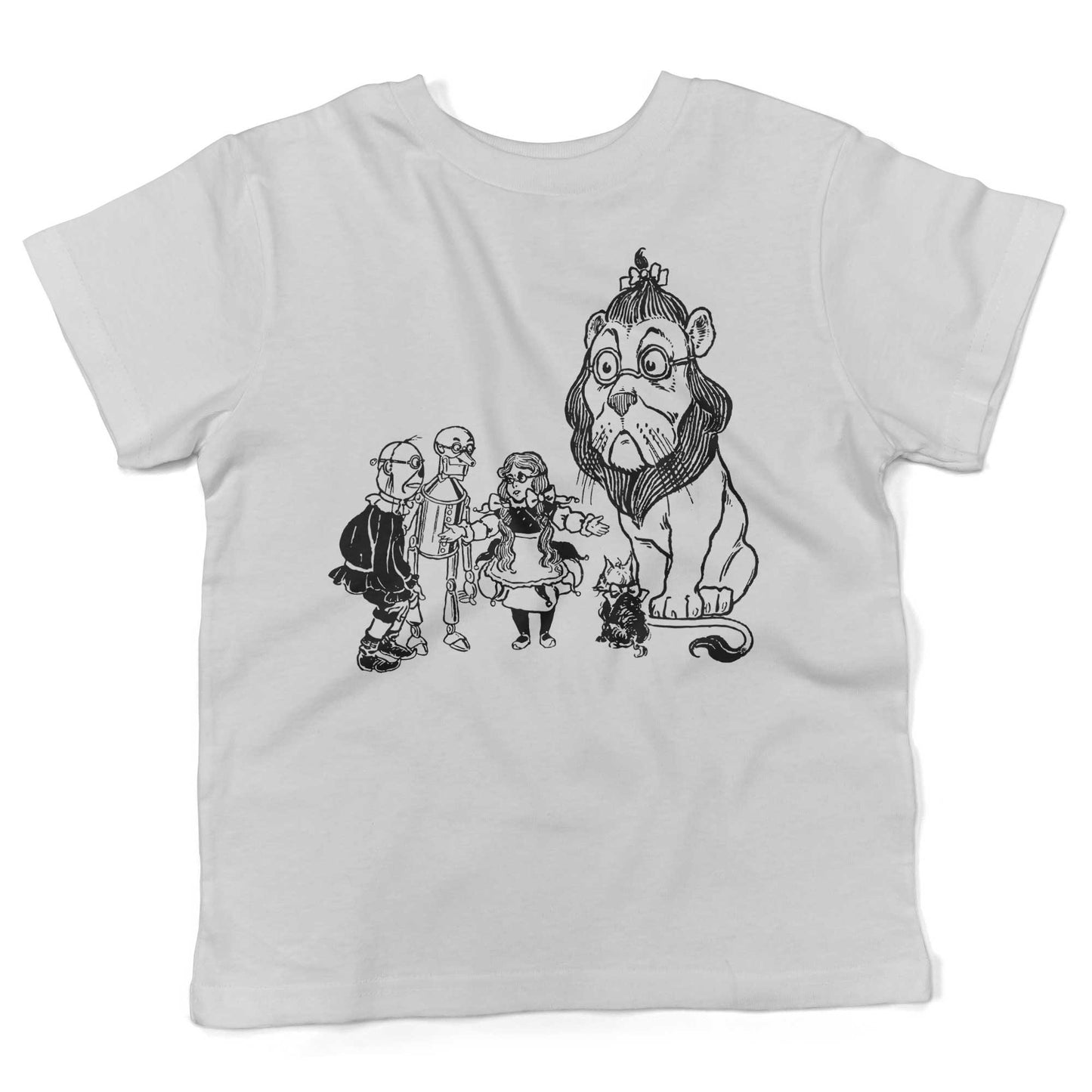 Wizard Of Oz Toddler Shirt-White-2T