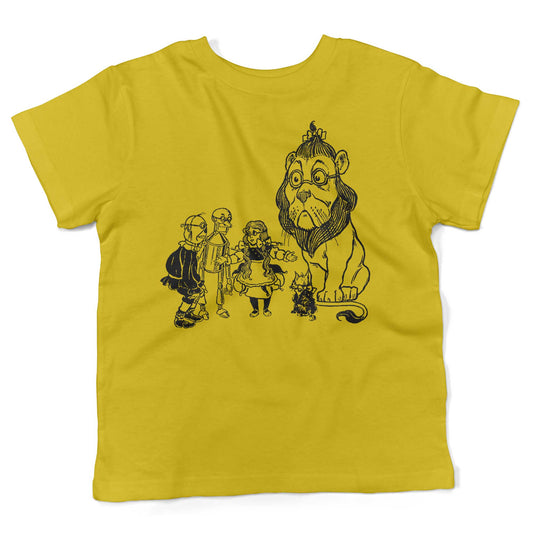 Wizard Of Oz Toddler Shirt-Sunshine Yellow-2T