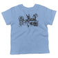 Alice In Wonderland Tea Party Toddler Shirt-Organic Baby Blue-2T
