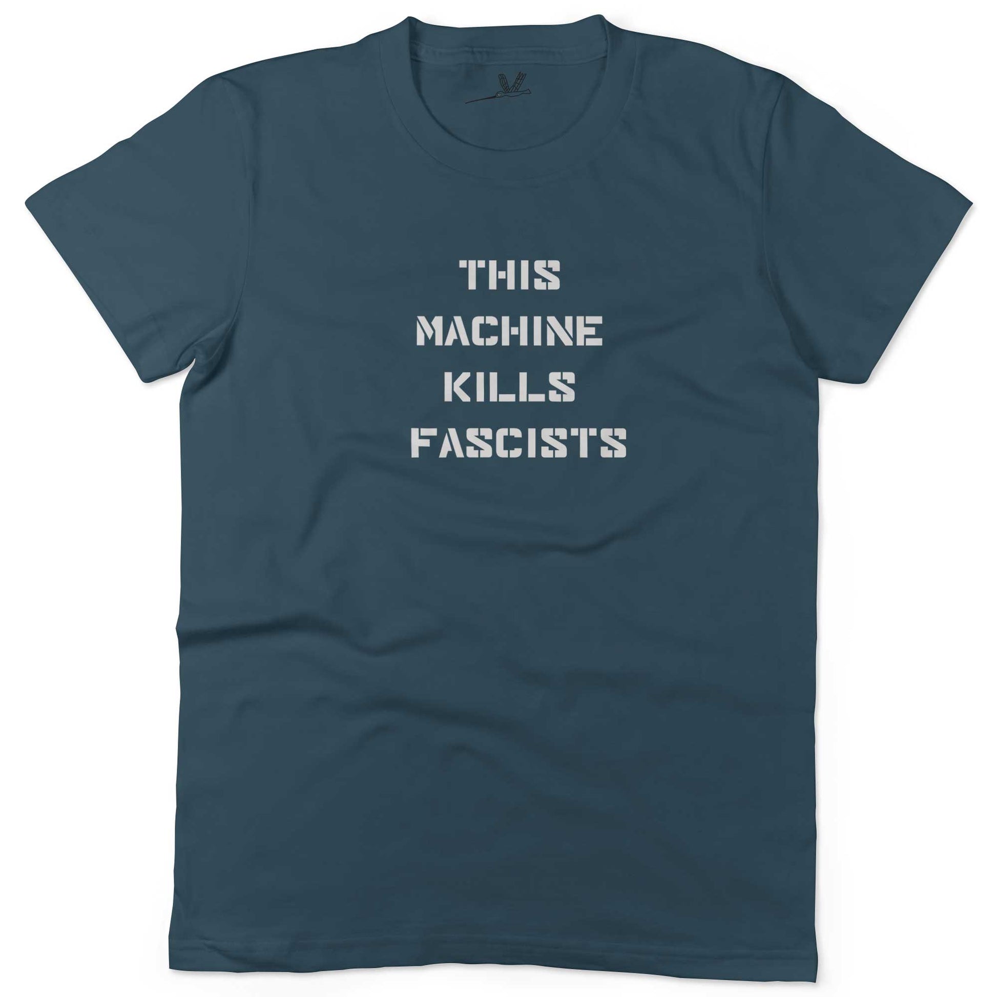 This Machine Kills Fascists Unisex Or Women's Cotton T-shirt-