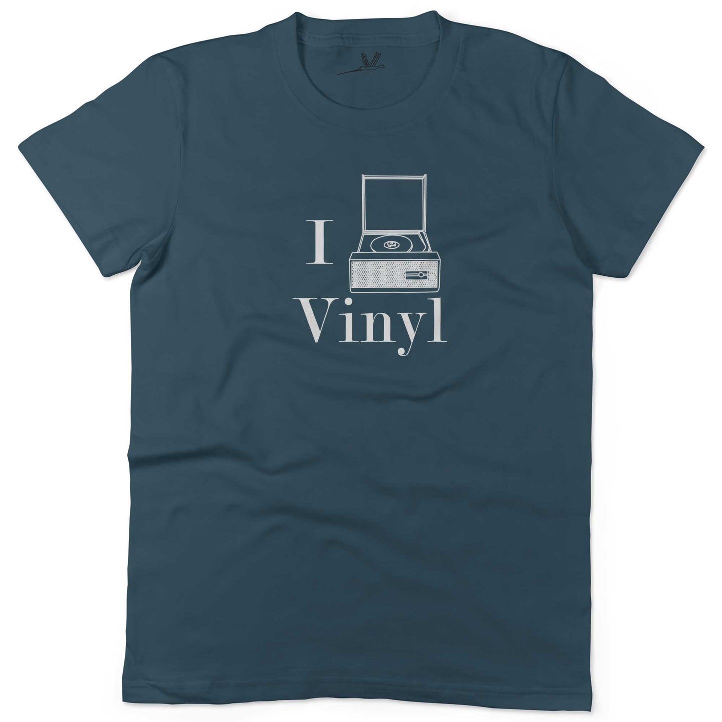 I Play Vinyl Unisex Or Women's Cotton T-shirt-
