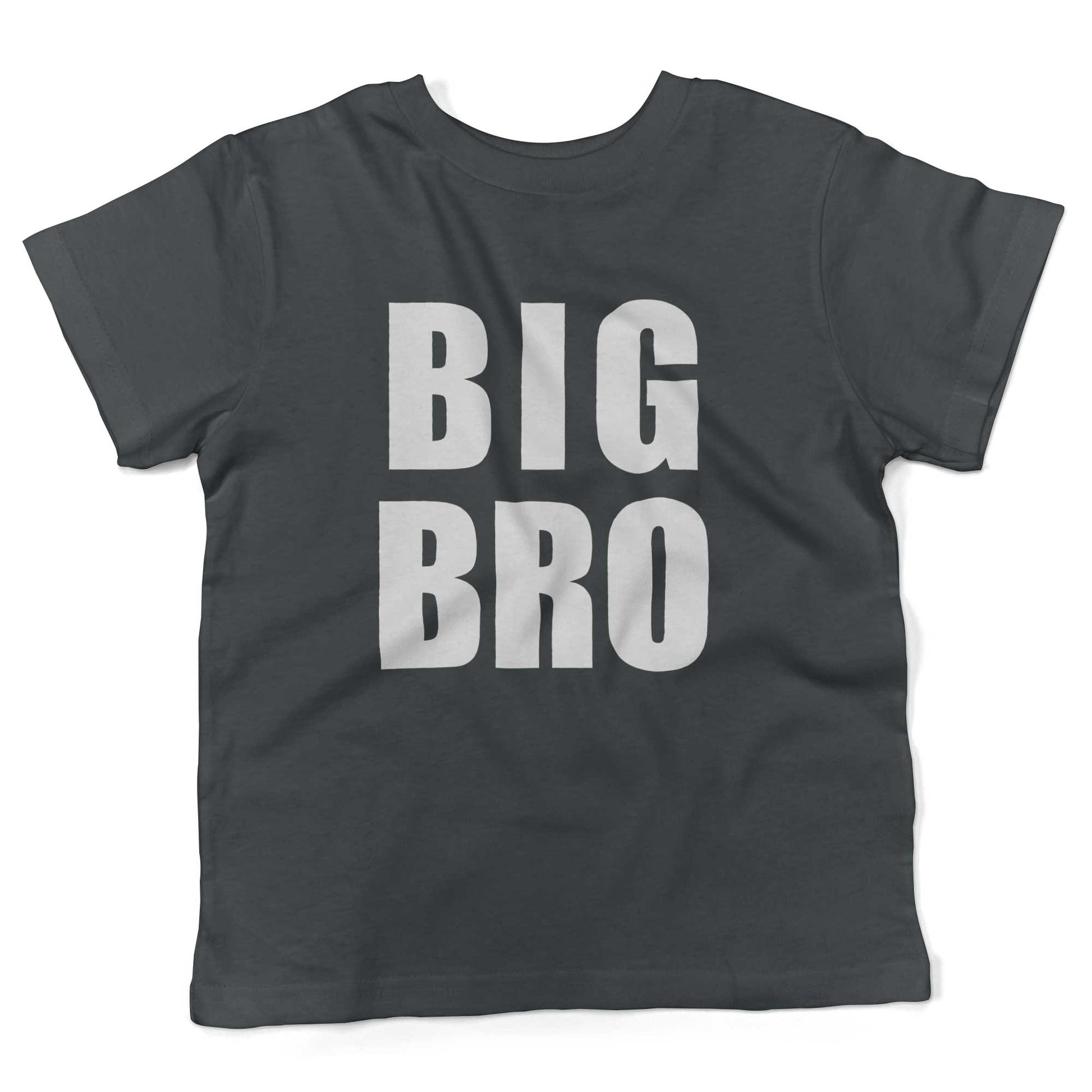 BIG BRO Toddler Shirt-Asphalt-2T