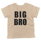 BIG BRO Toddler Shirt-Organic Natural-2T