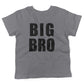 BIG BRO Toddler Shirt-Slate-2T
