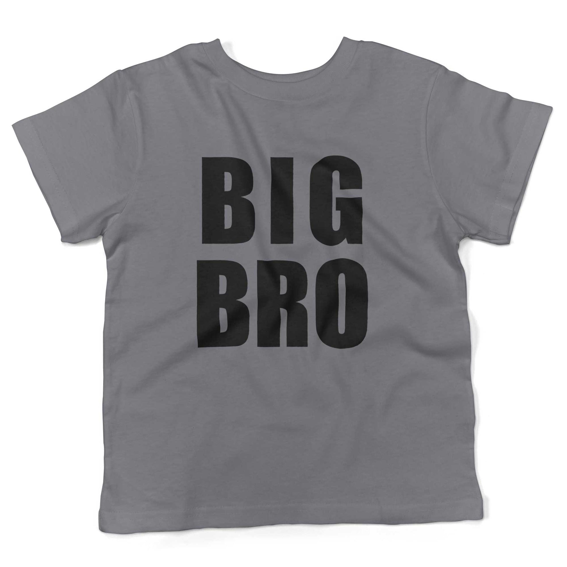 BIG BRO Toddler Shirt-Slate-2T