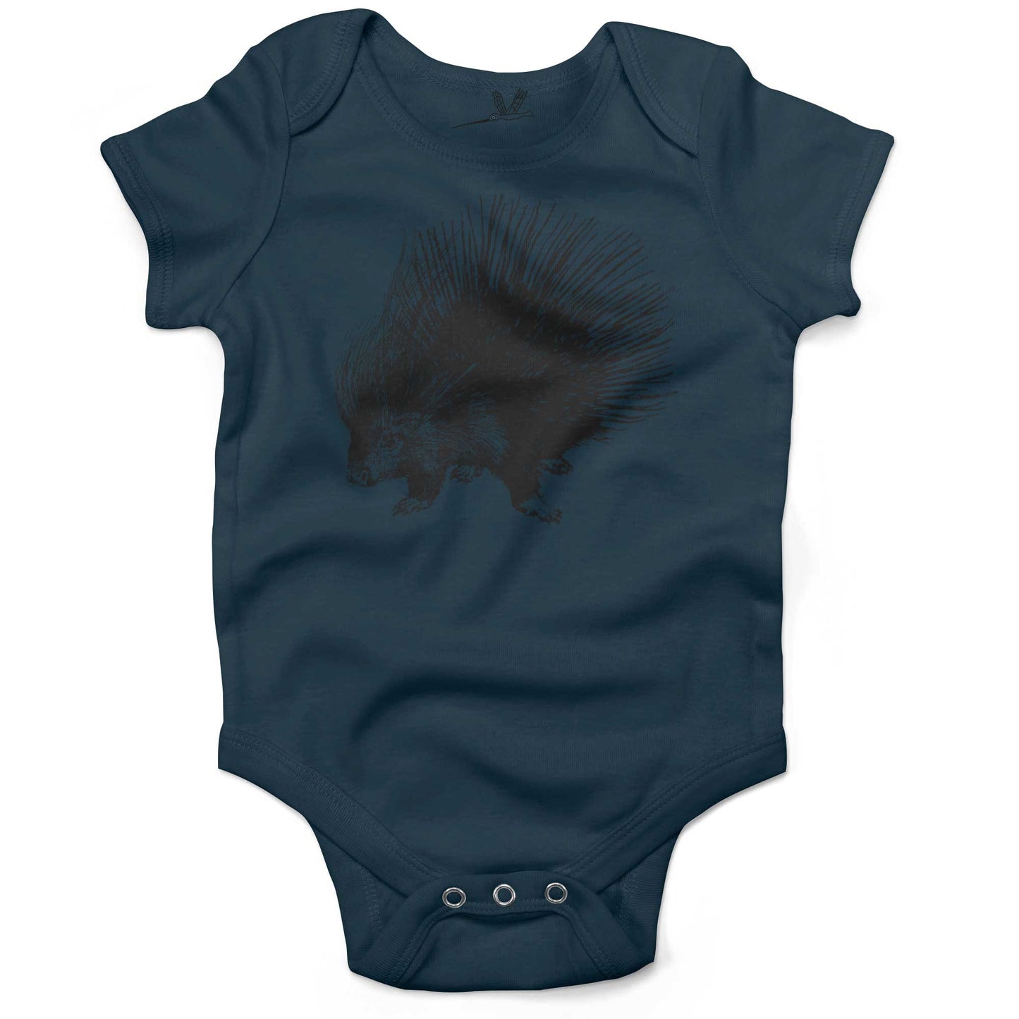 Cute Porcupine Infant Bodysuit or Raglan Tee-