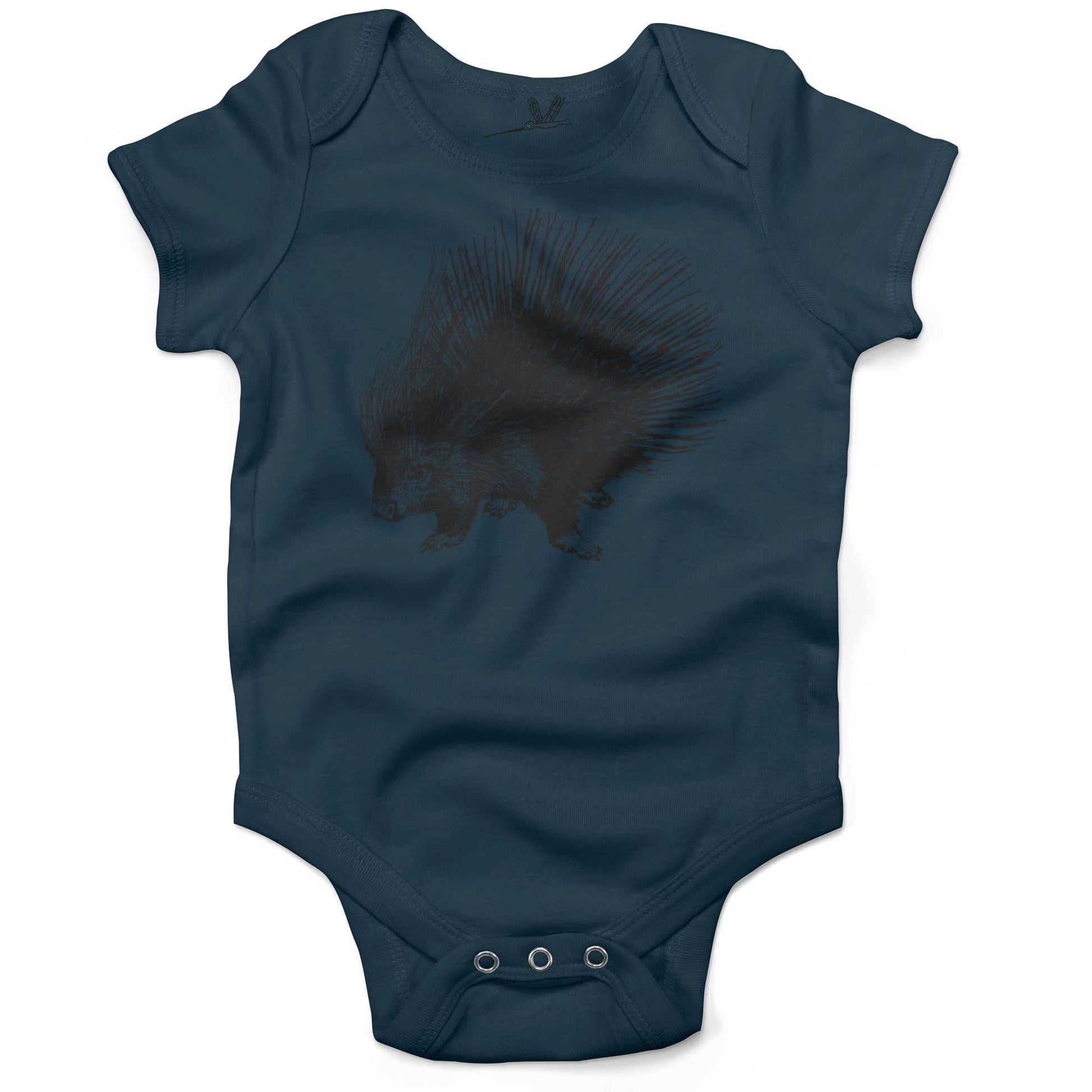 Cute Porcupine Infant Bodysuit or Raglan Tee-