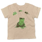 Frog Lifecycle Toddler Shirt-Organic Natural-2T