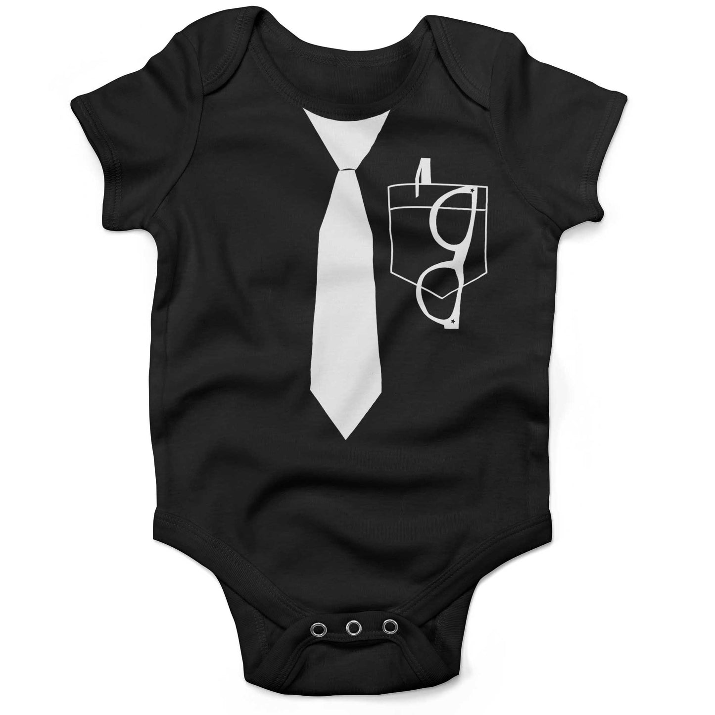 Nerdorama Infant Bodysuit or Raglan Tee-Organic Black-3-6 months