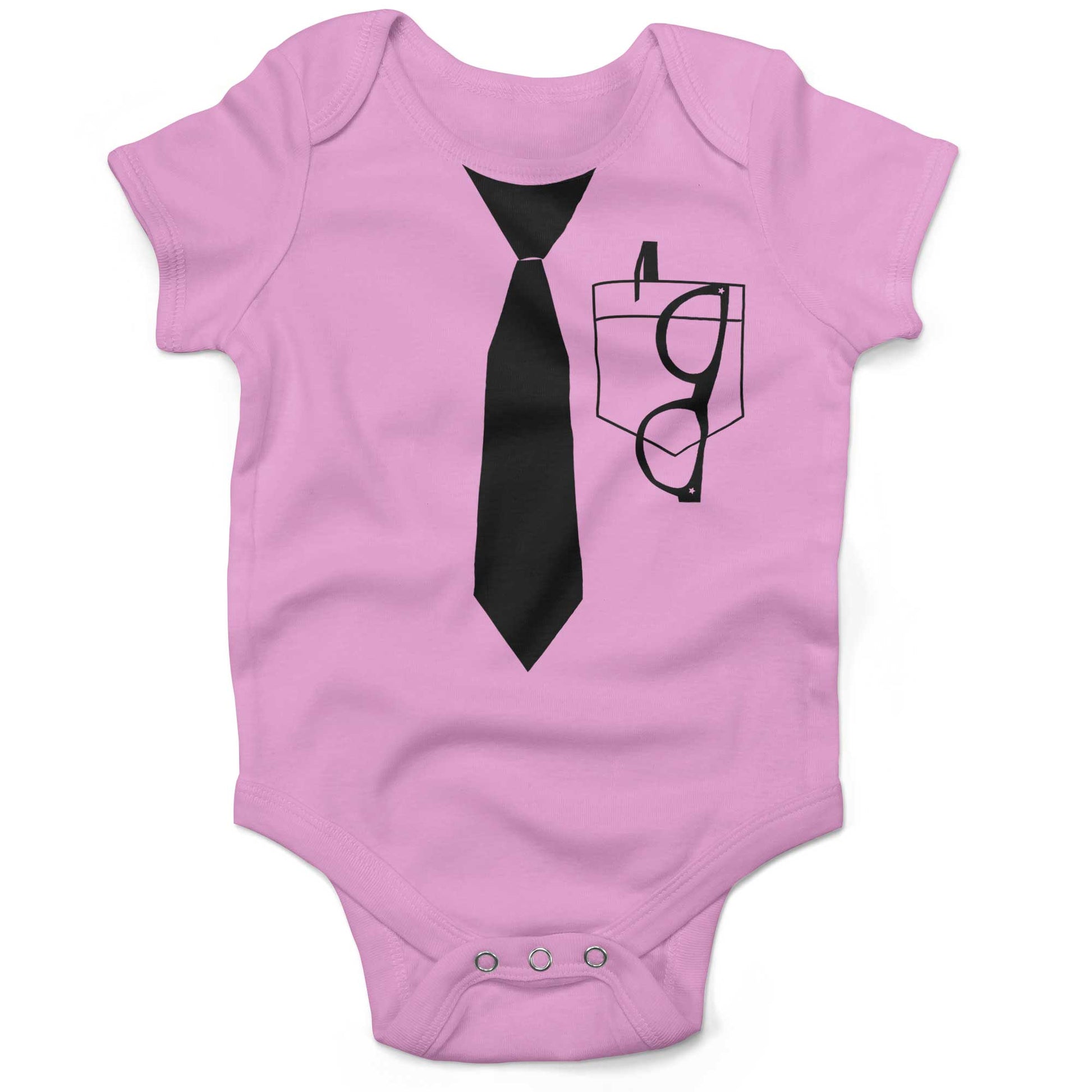 Nerdorama Infant Bodysuit or Raglan Tee-Organic Pink-3-6 months