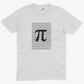 Irrational Pi Unisex Or Women's Cotton T-shirt-White-Unisex