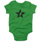 Star Bolt Infant Bodysuit or Raglan Baby Tee-Grass Green-3-6 months