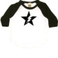 Star Bolt Infant Bodysuit or Raglan Baby Tee-