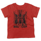 No Sleep Till Brooklyn Toddler Shirt-Red-2T