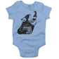 Hungry Like The Wolf Infant Bodysuit or Raglan Baby Tee-Organic Baby Blue-3-6 months