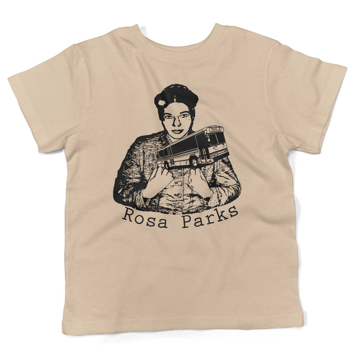 Rosa Parks Toddler Shirt-Organic Natural-2T