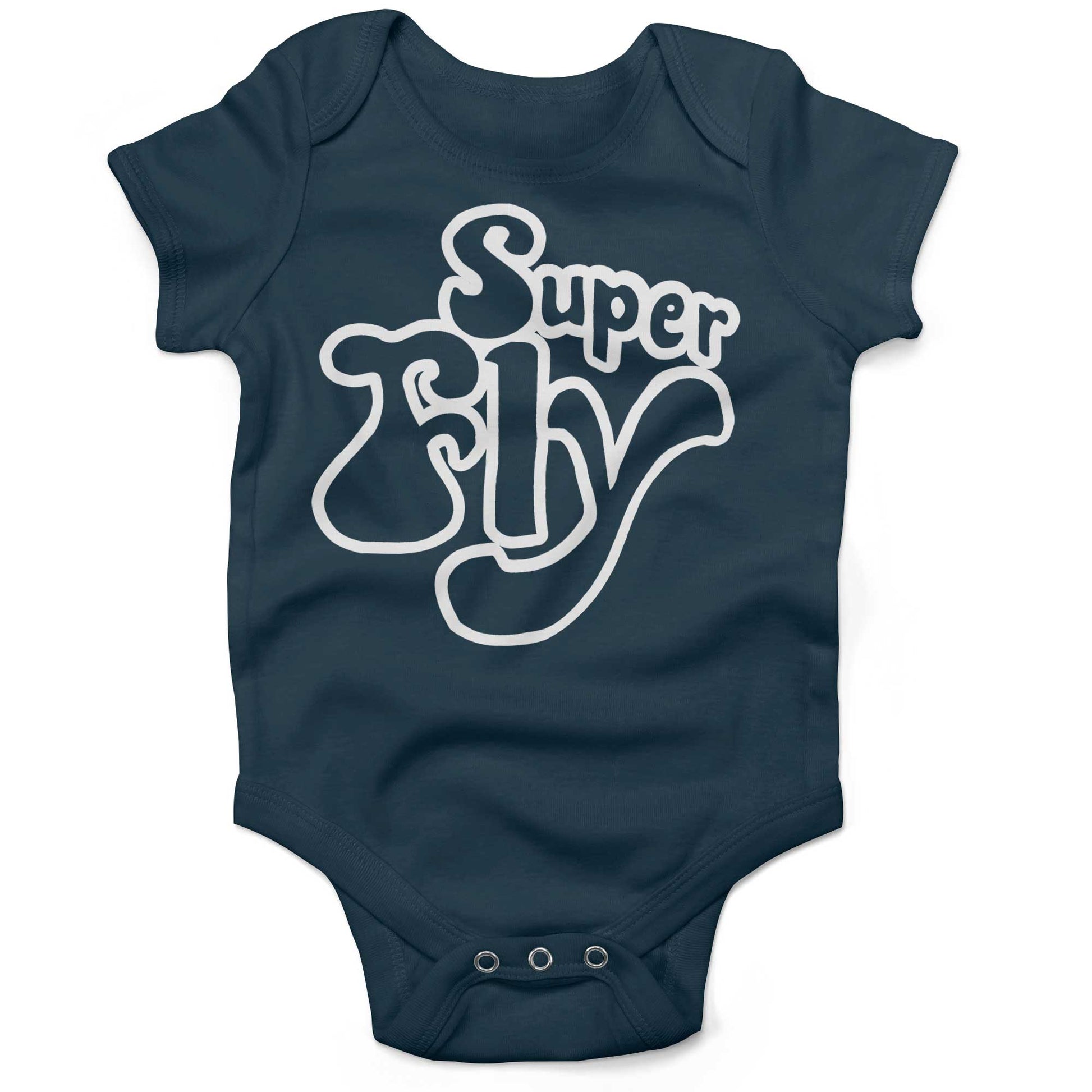 Superfly Infant Bodysuit or Raglan Baby Tee-Organic Pacific Blue-3-6 months