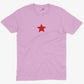 Five-Point Red Star Unisex Or Women's Cotton T-shirt-