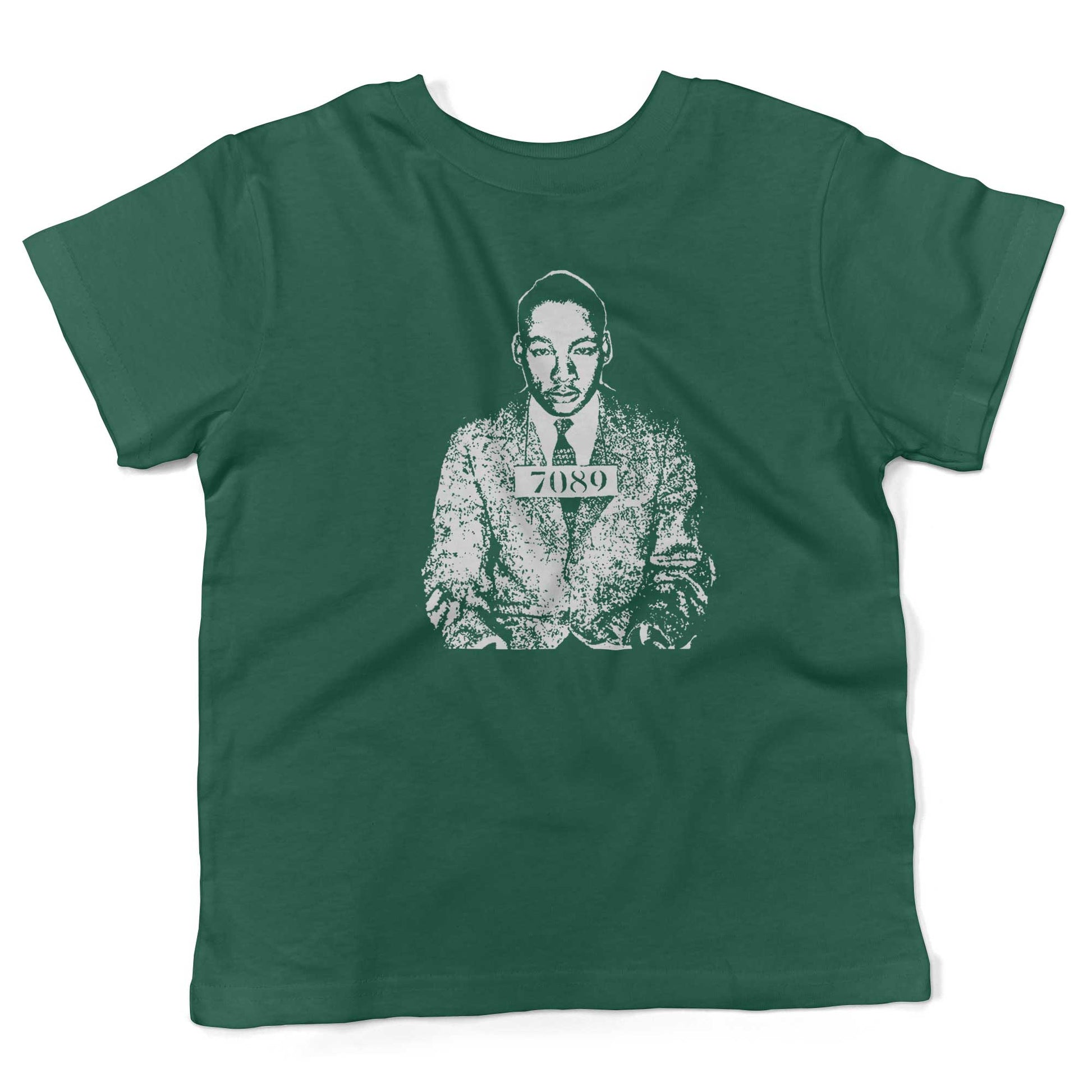 Martin Luther King Jr. Toddler Shirt-Kelly Green-2T