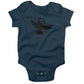DarkBlue Edgar Allen Poe Baby Onesie