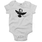 Edgar Allan Poe Infant Bodysuit or Raglan Baby Tee-White-3-6 months