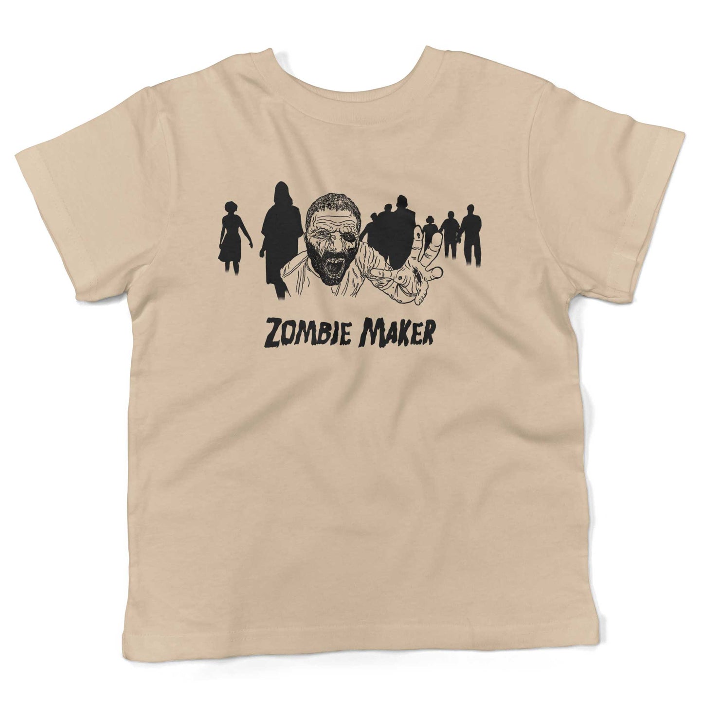 Zombie Maker Toddler Shirt-Organic Natural-2T