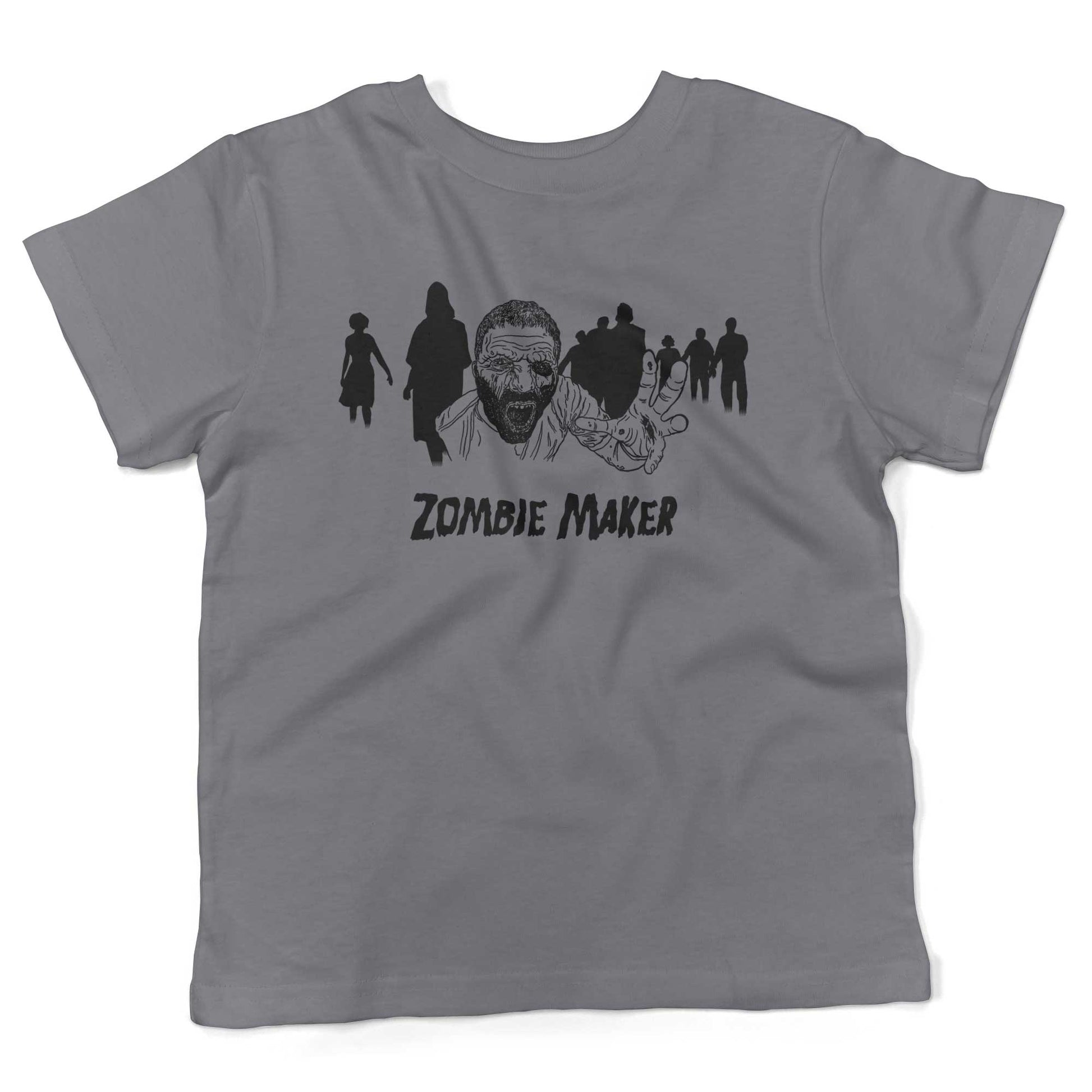Zombie Maker Toddler Shirt-Slate-2T