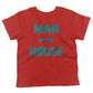 Man Of The House Toddler Shirt-Red-2T