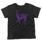 Dolly Llama Toddler Shirt-Organic Black-2T