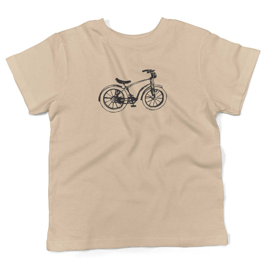 Vintage Bike Toddler Shirt-Organic Natural-2T