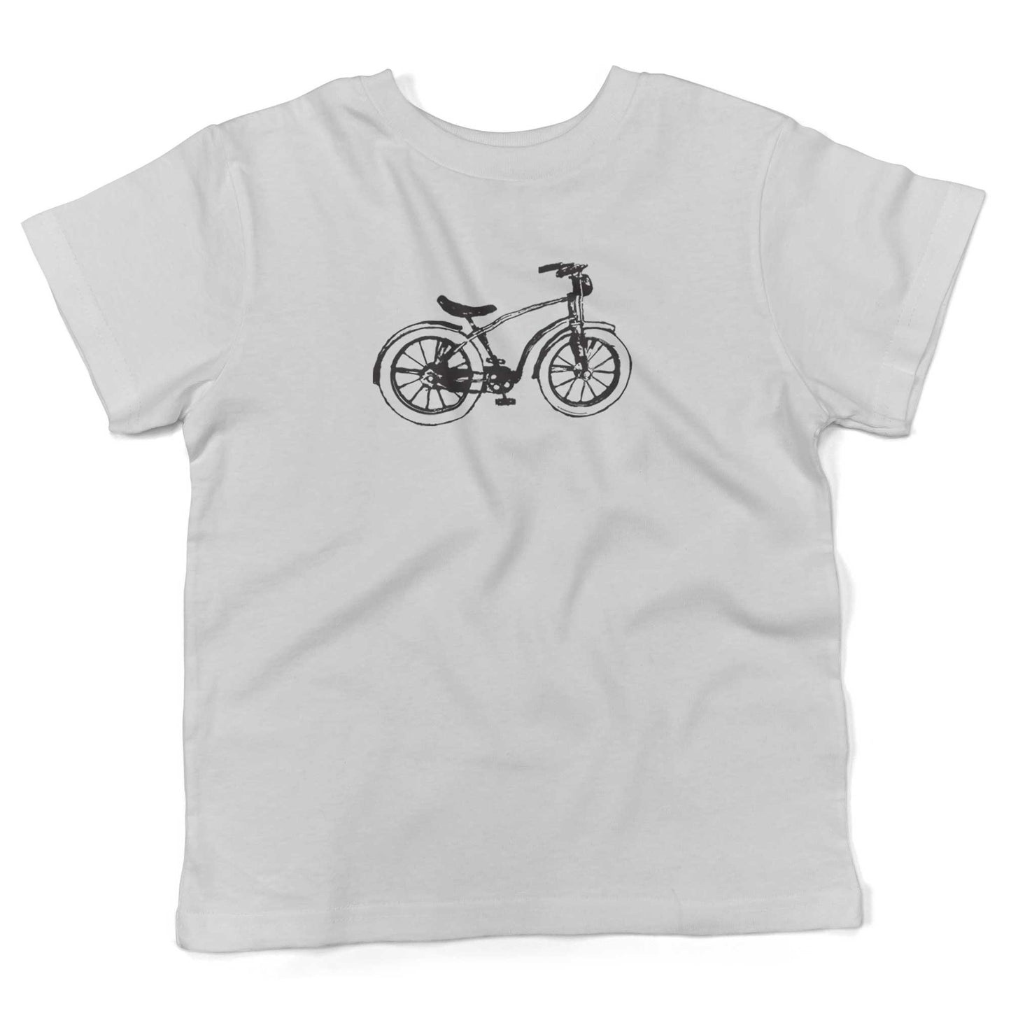 Vintage Bike Toddler Shirt-White-2T