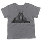 No Sleep Till Portland Toddler Shirt-Slate-2T
