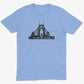 No Sleep Till Portland Unisex Or Women's Cotton T-shirt-Baby Blue-Unisex