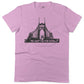 No Sleep Till Portland Unisex Or Women's Cotton T-shirt-Pink-Woman