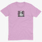 Charles Darwin Evolution Unisex Or Women's Cotton T-shirt-Pink-Unisex
